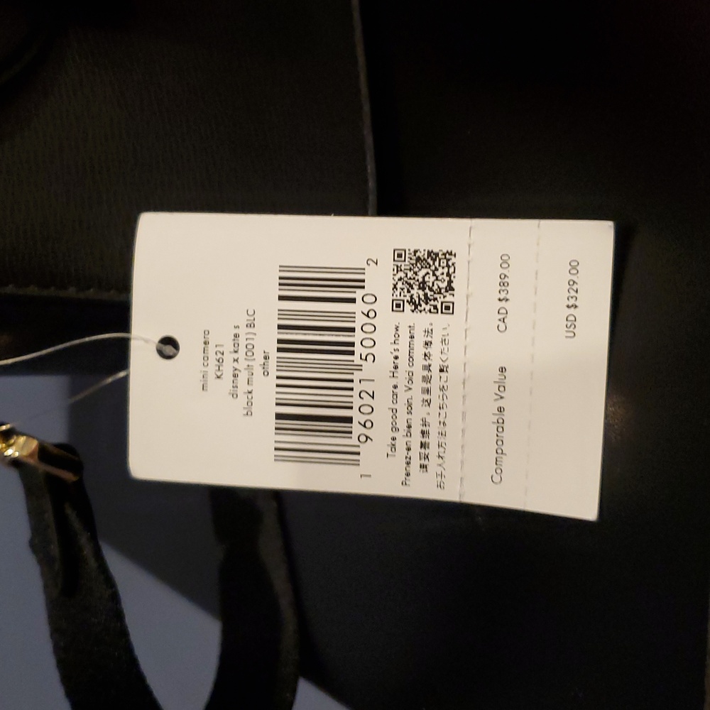 Kate Spade ♠️ ❤🤍🖤 Minnie Mouse Camera Bag -  NWT ❤️‍🔥 - Picture 7 of 8